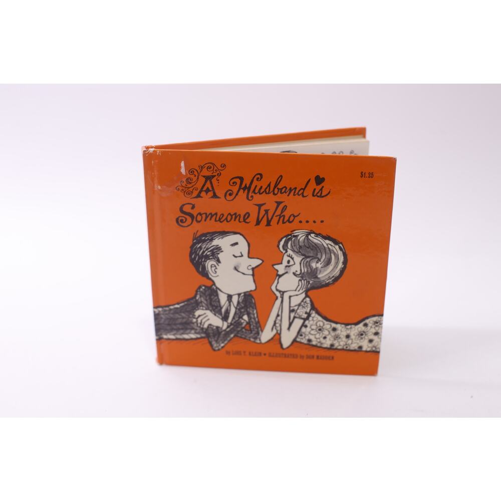 A Husband Is Someone Who, Lois Klein, Golden Press, Illustrated ~ 260107-WH 885